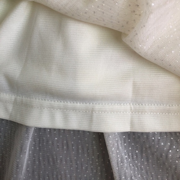 Fab Kids cream & gold sparkly skirt size XXL(14/16) - Picture 5 of 5